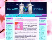 Tablet Screenshot of mahatma-netzwerk.de